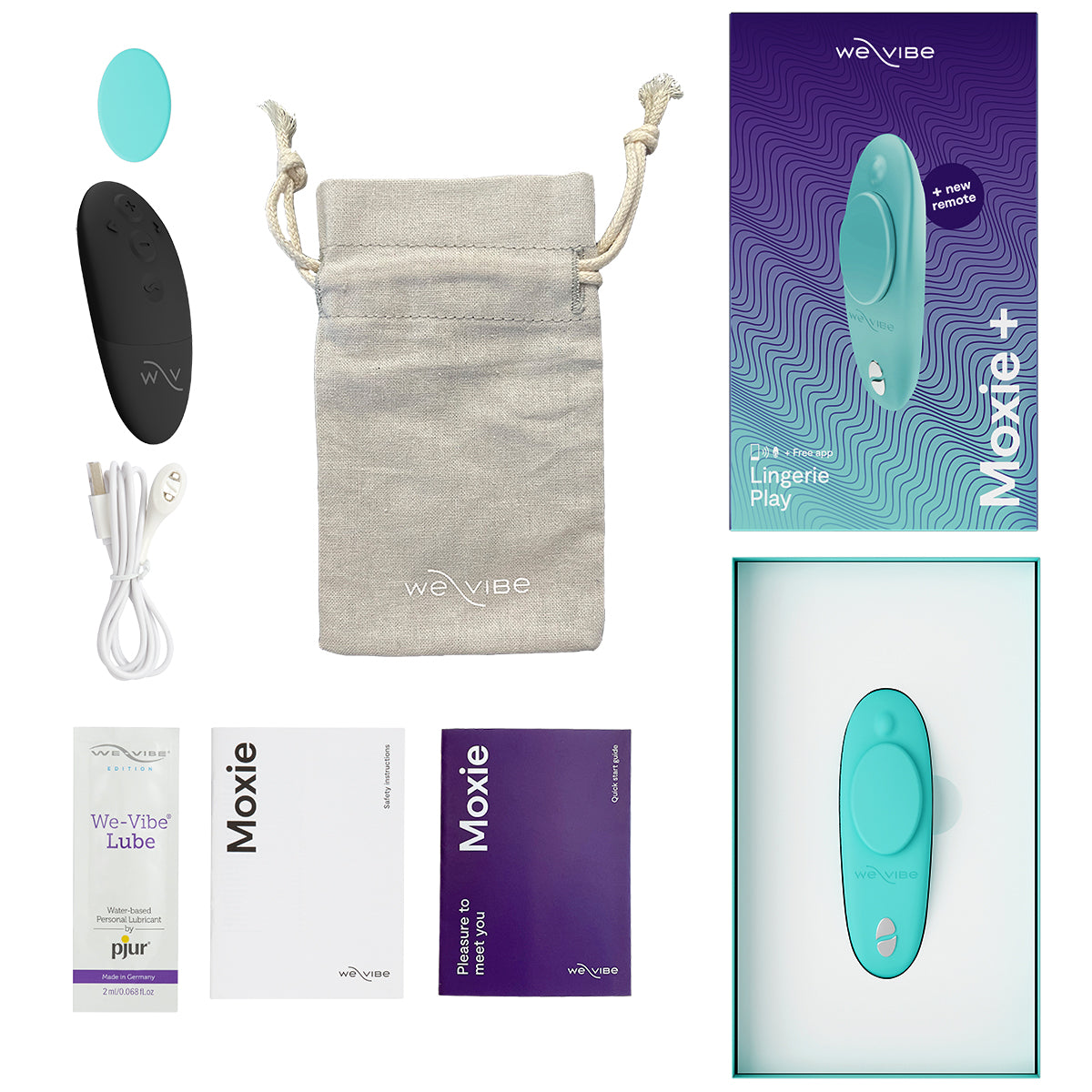 We-Vibe Moxie+ Wearable Clitoral Vibrator – Modern Aphrodite LLC