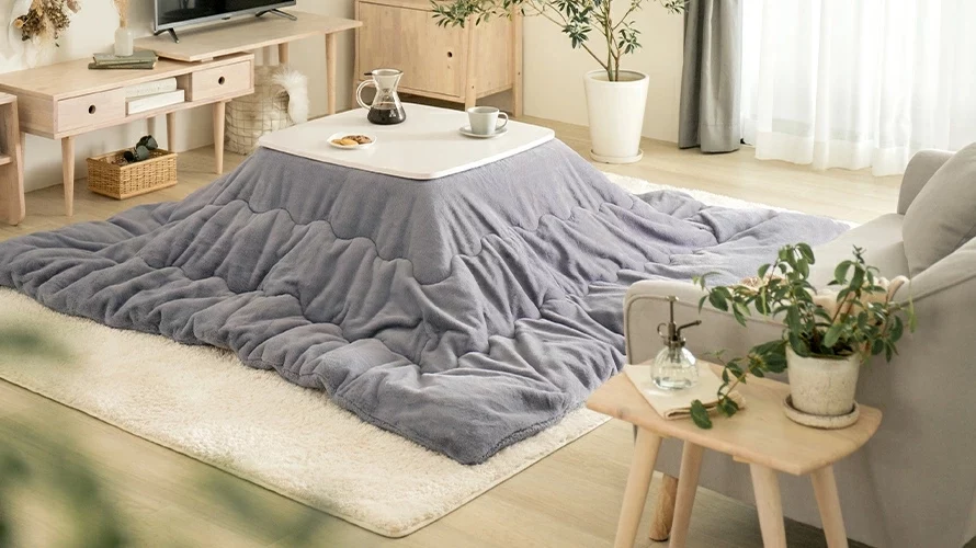 ラビットファー 正方形こたつ布団｜モダンデコ公式｜インテリア・家具