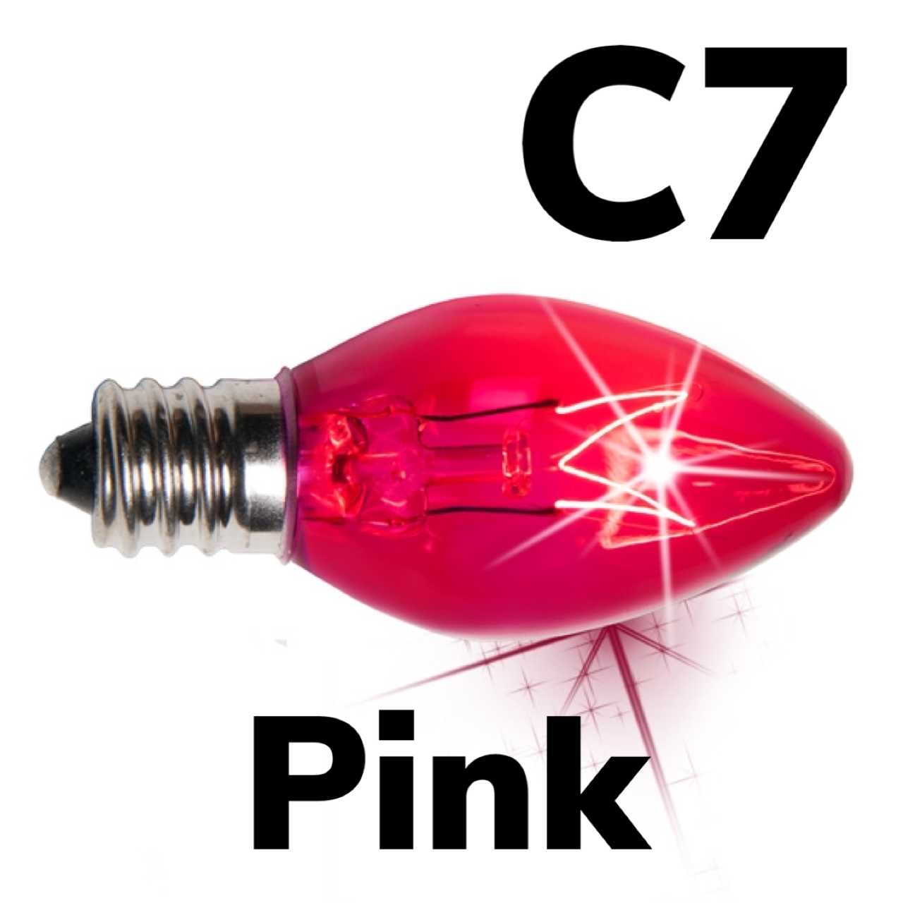C7 Blinking Transparent Bulb – Modern Display