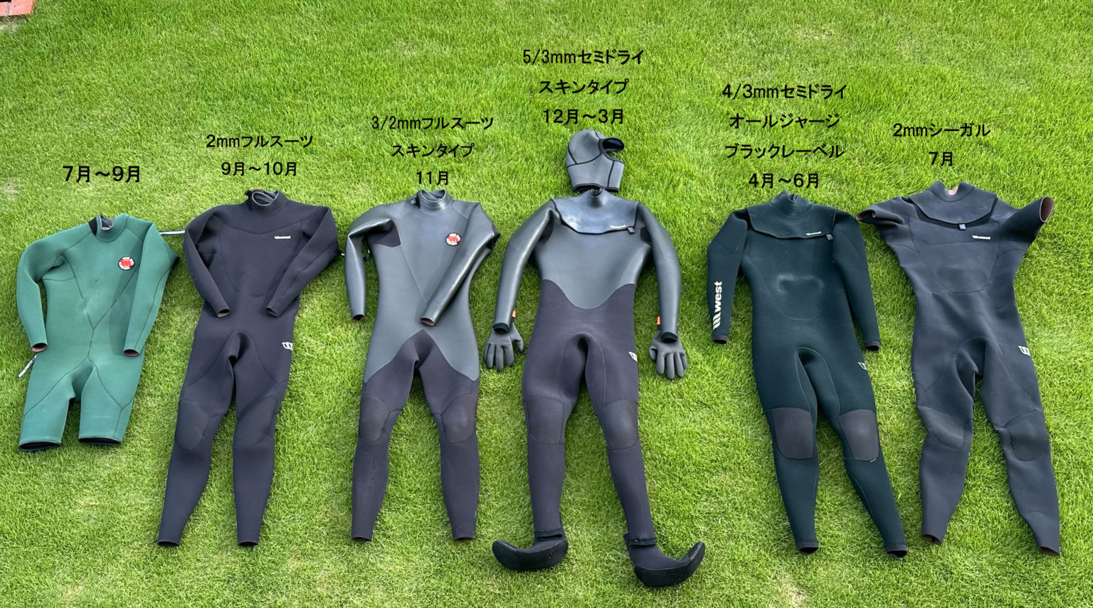 HOTLINE(ホットライン) 5×3mm セミドライ メンズ MLサイズ相当 HOTLINE