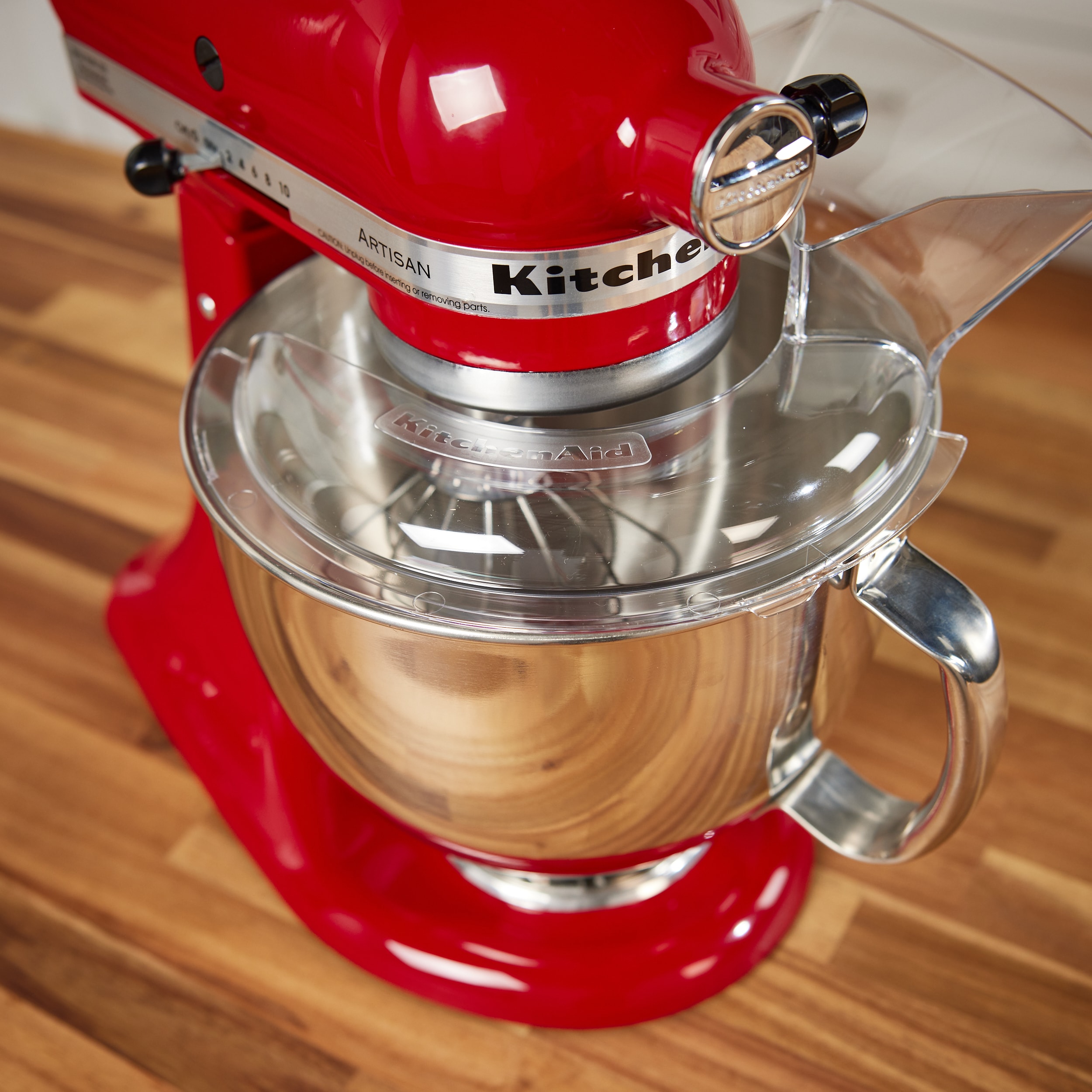 KitchenAid Artisan Empire Red 5-Quart Tilt-head Stand Mixer in the
