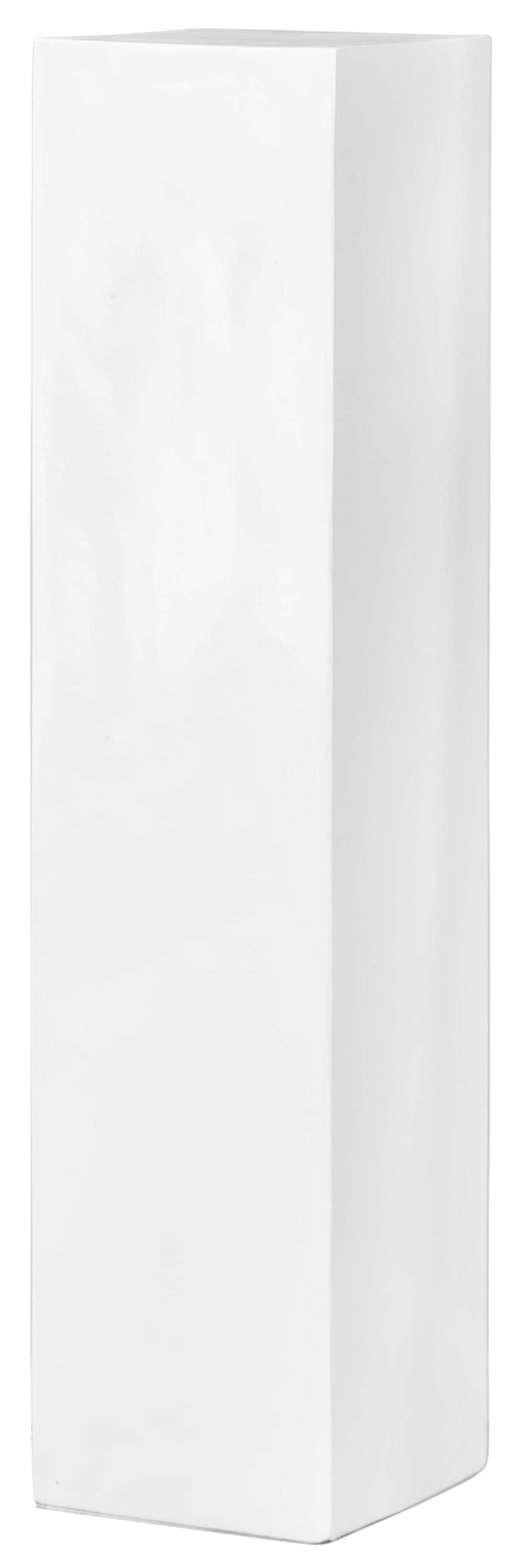 Uniquewise 47.25-in H x 12-in W White Indoor Square Composite