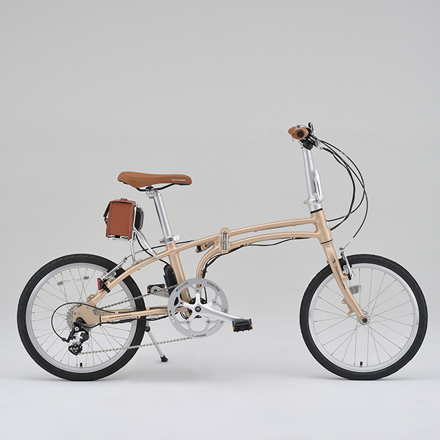 DE01 - 電動アシスト自転車デイトナモビリティ（シャンパンゴールド