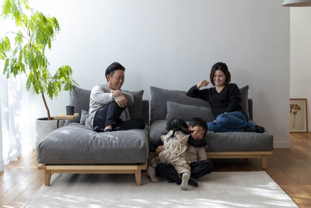 Fumi 幸せになるソファ ワイド+ロング セット 標準生地 | 杢美