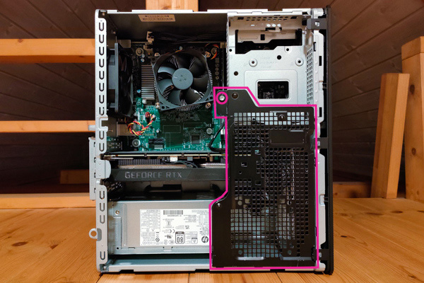 ゲーミングPC『Pavilion Gaming Desktop TG01』にSSDを増設した話