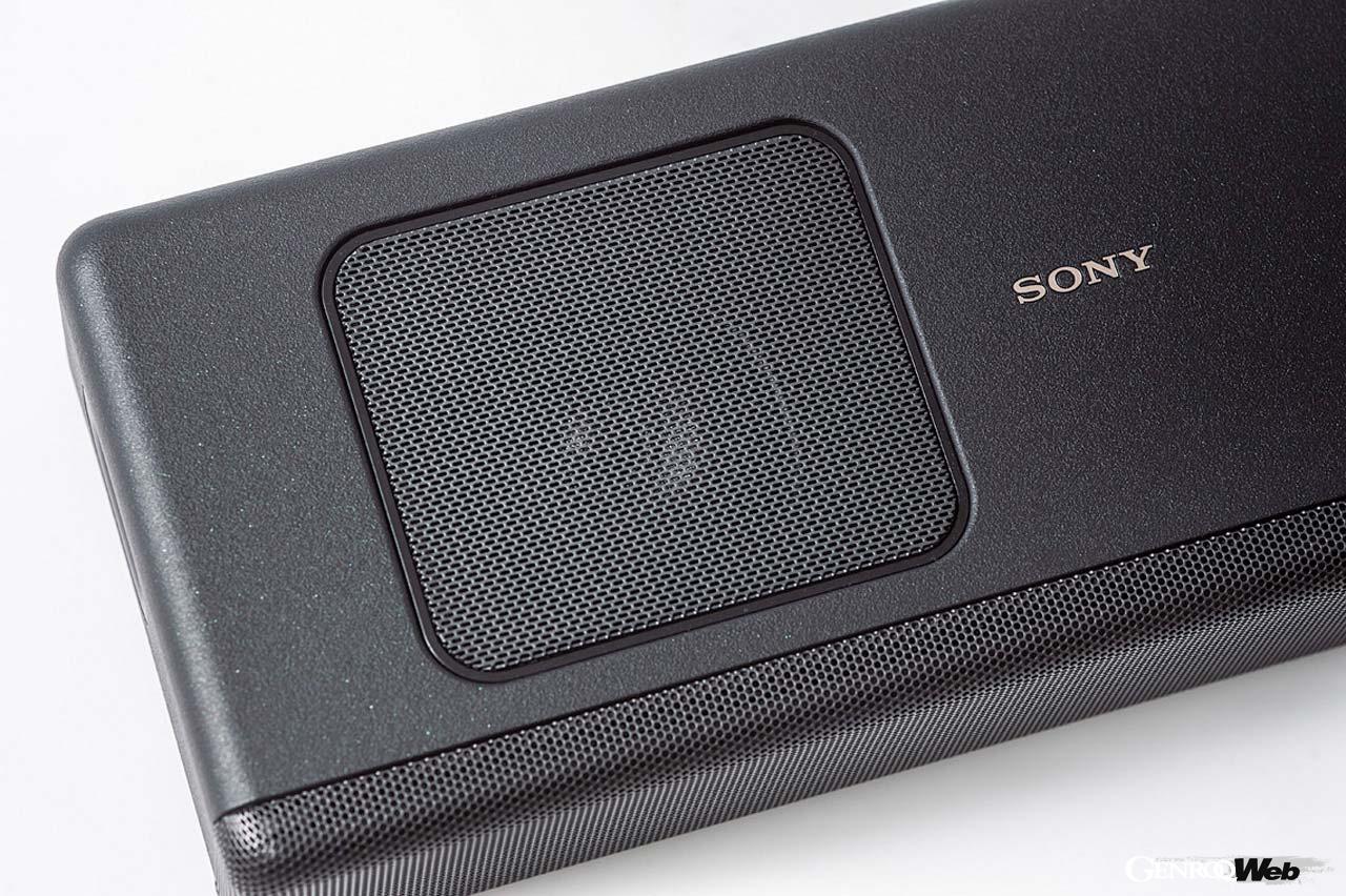 80インチ超の大画面テレビに匹敵する迫力のサウンド「ソニー サウンド