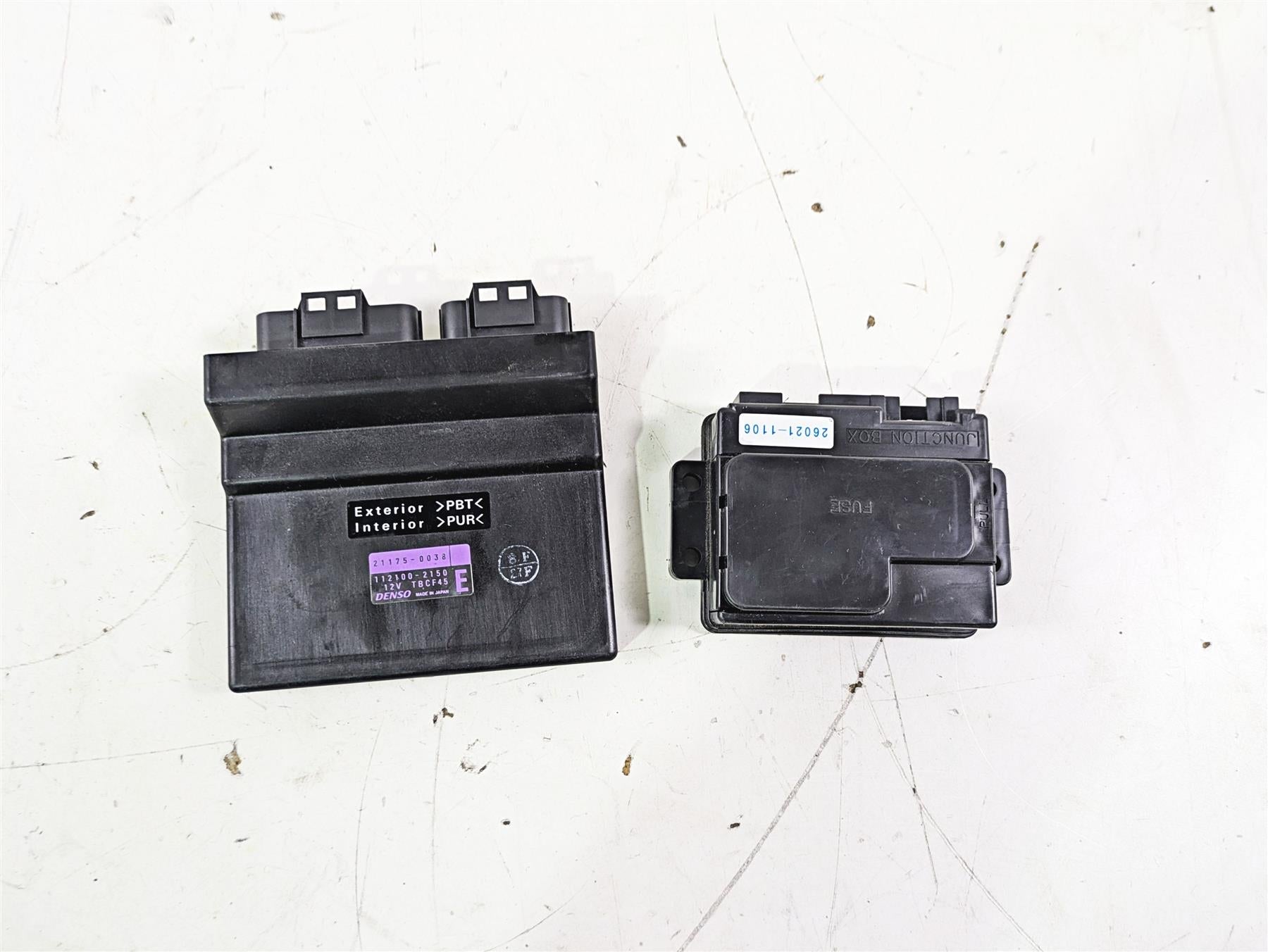 2005 Kawasaki ZX12R Ninja Cdi Ecu Ecm Control Module & Junction