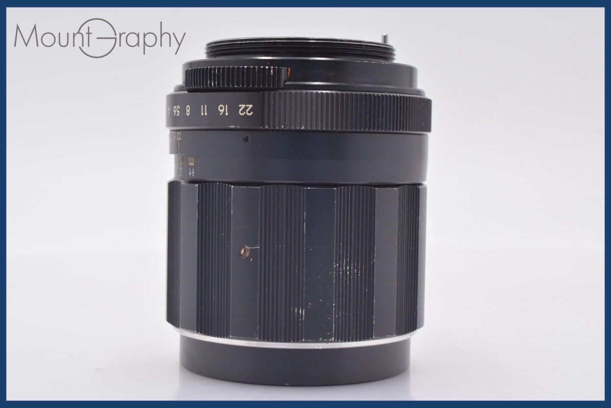 ☆良品☆ ペンタックス PENTAX Super-Takumar 105mm F2.8 初期 前後