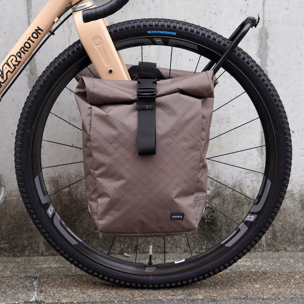 AGHARTA ROLLTOP PANNIER BAG (ECOPAK / RANGER GREEN) – BICYCLE
