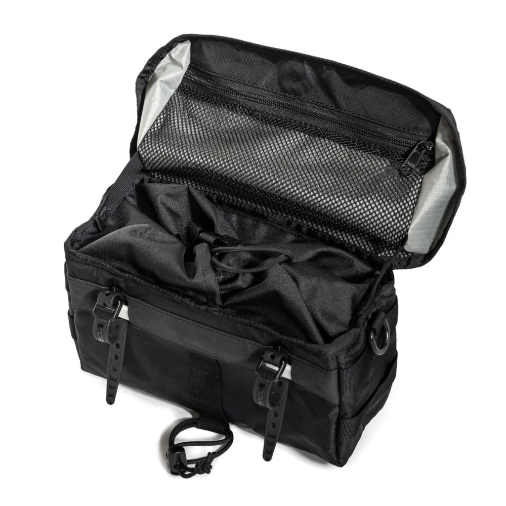 SWIFT INDUSTRIES CAPSTONE HANDLEBAR BAG (ECOPAK/BLACK) – BICYCLE