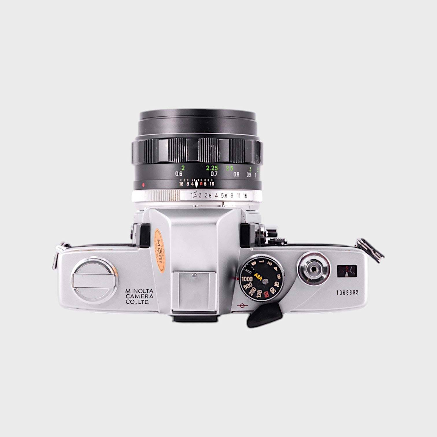 Minolta SRT 101 35mm SLR film camera with 58mm f1.4 lens – Mori