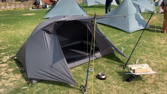 PAAGO WORKS『ニンジャテント』の予約開始: 自転車とアウトドアライフ