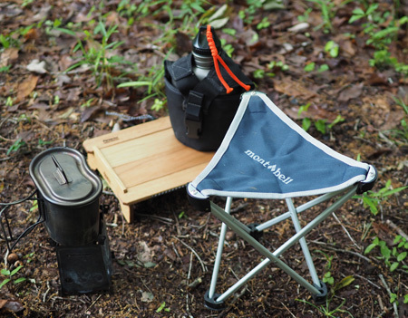 Montbell：L.W.トレールチェア26 （300グラム）: 自転車とアウトドア