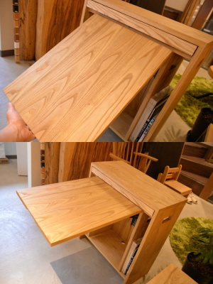 無垢オーダーアクアキャビネット/水槽台 Cube a Stump (up!!) - 無垢