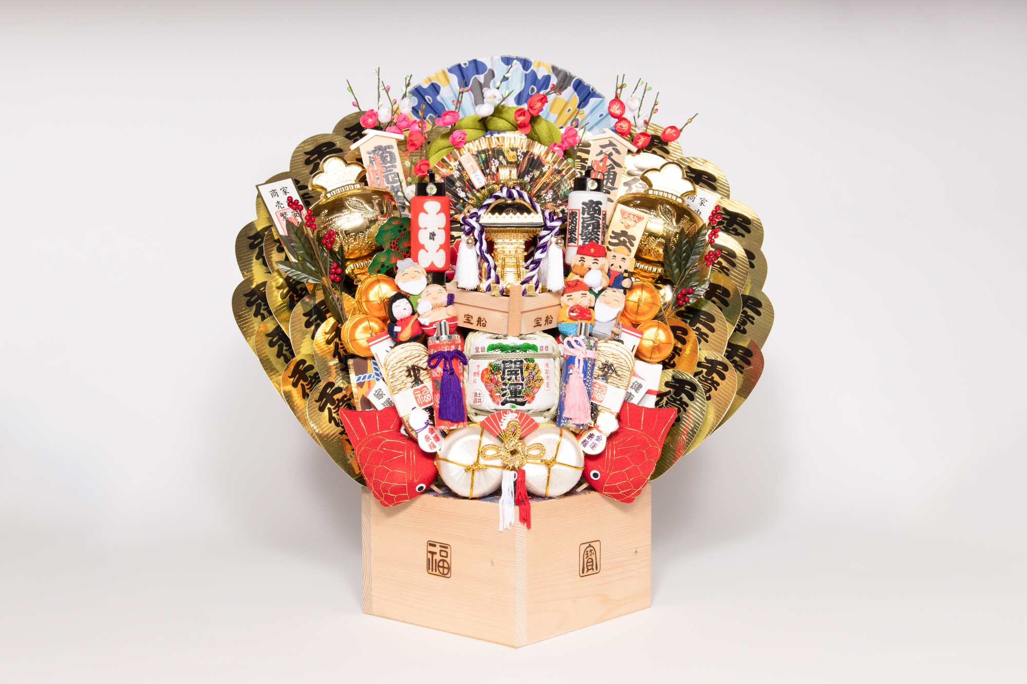 5升マス 神輿 - 縁起物熊手 森戸商店