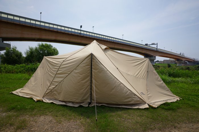 サバティカル スカイパイロットTCを試し張り＆キャンプで使用しての