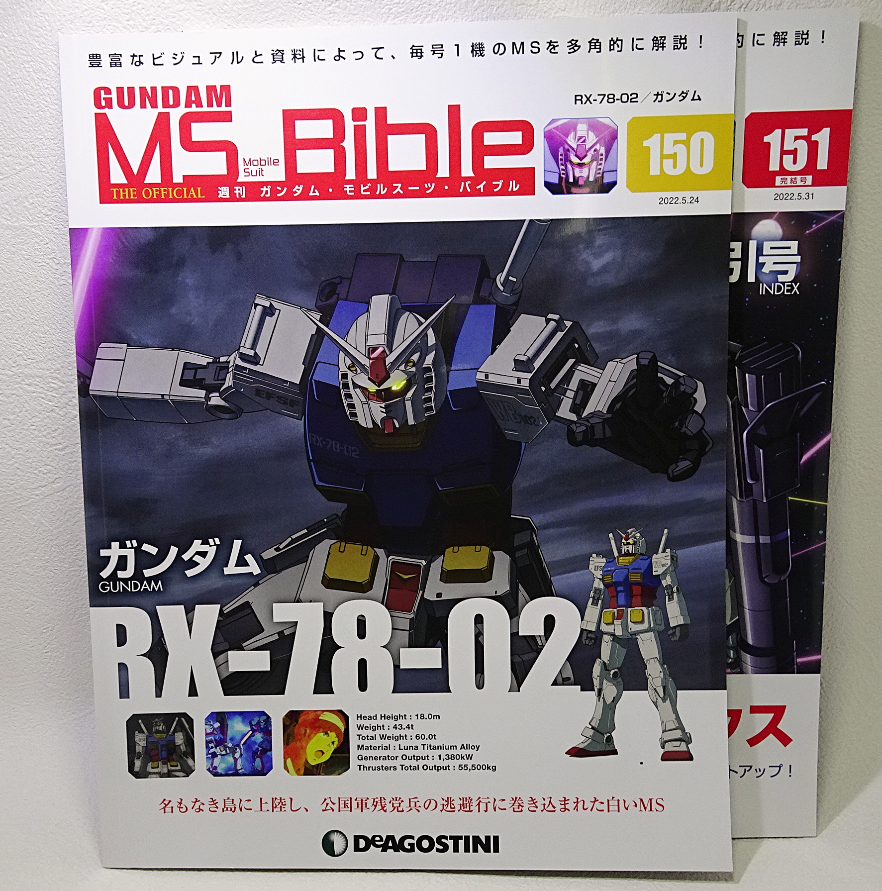 ディアゴスティーニ「週刊ガンダム モビルスーツ・バイブル」 ポスト