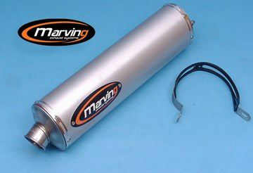 マービング(Marving) マフラー ビッグオーバル Superline アルミ EU