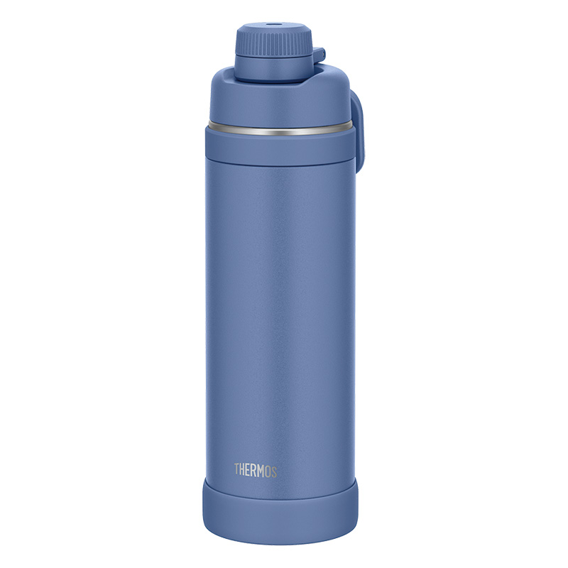 真空断熱スポーツボトル 1.0L アッシュブルー 保冷専用 ｜ ミスター