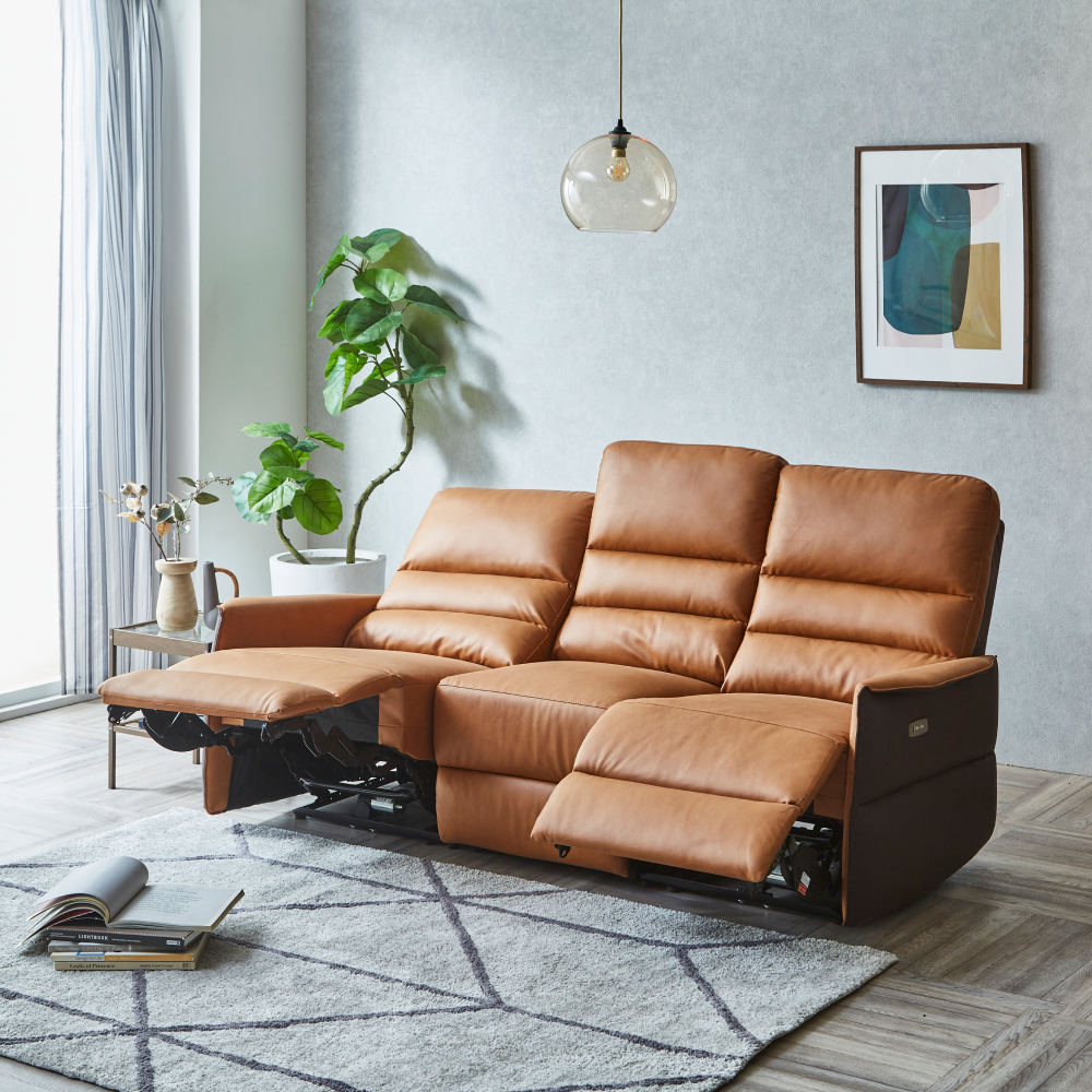 □ 3人掛け電動ソファ 幅191cm×奥行94cm×高さ98cm ｜ ミスターマックス