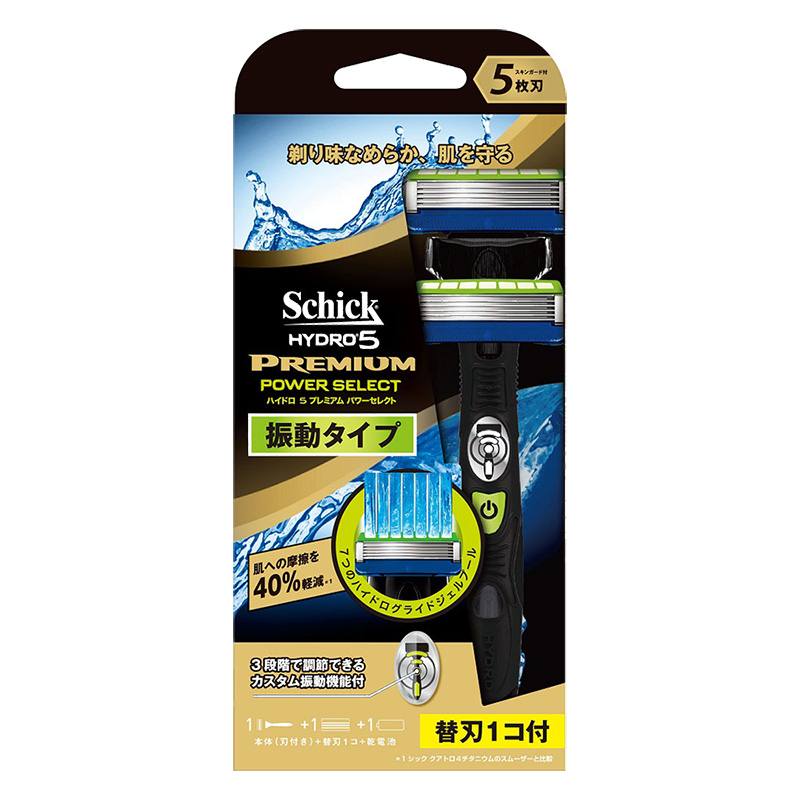ハイドロ5 プレミアムパワーホルダー 本体 (替刃1コ付) 1個
