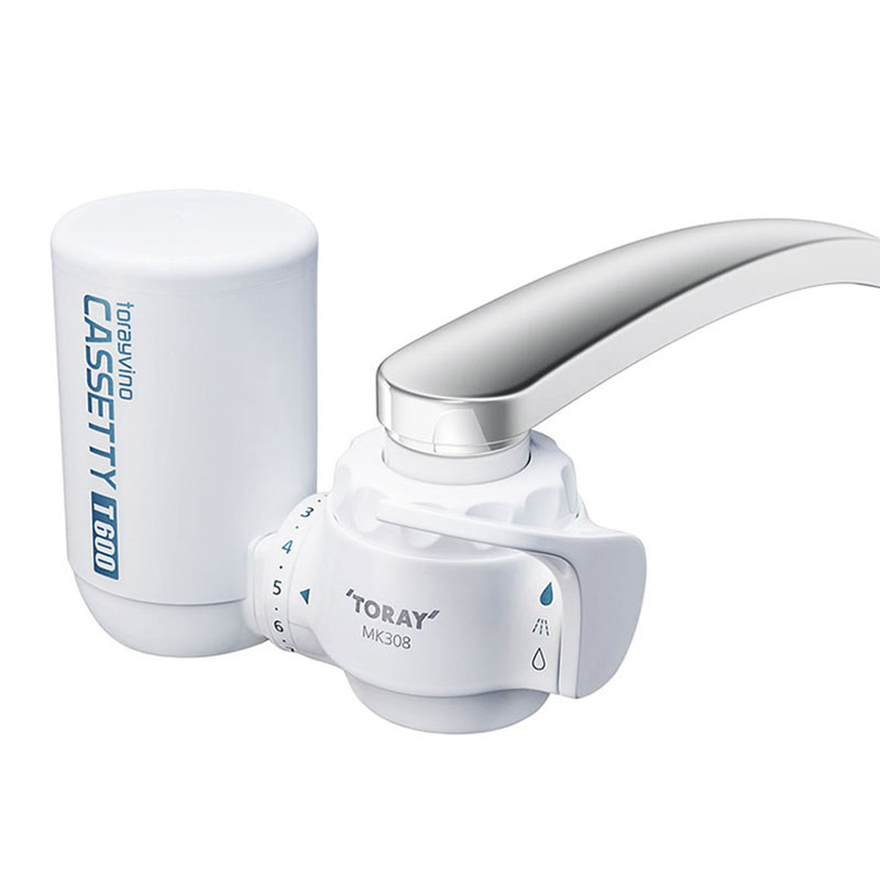 カートリッジ2コ付き浄水器セット MK308T-TSET ｜ ミスターマックス