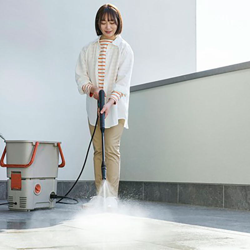 タンク式高圧洗浄機 SBT-751 サンドベージュ ｜ ミスターマックス