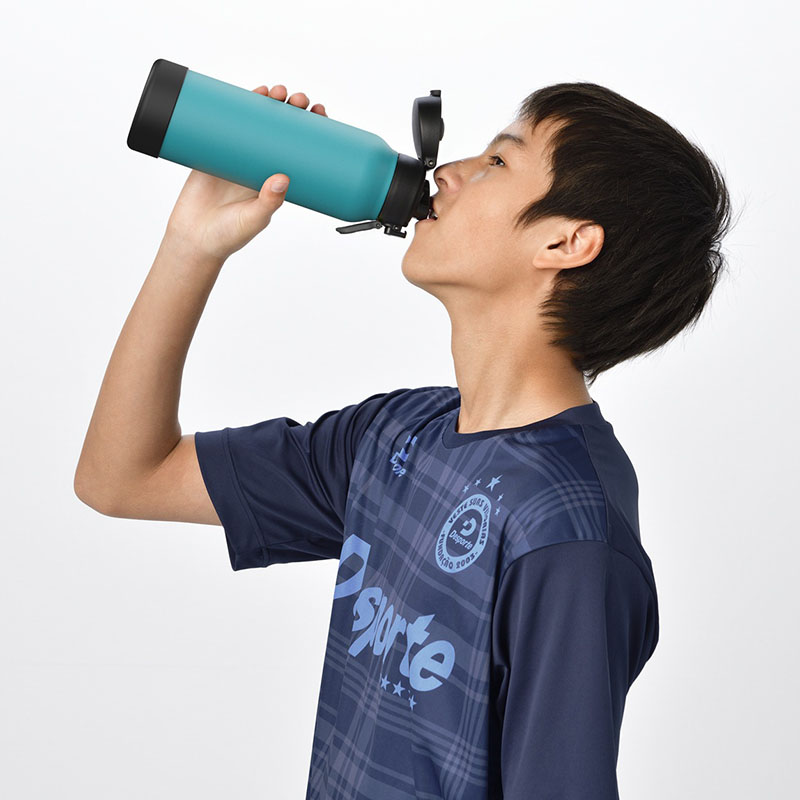 ワンタッチマグタイプボトル 0.8L シアンブルー ｜ ミスターマックス