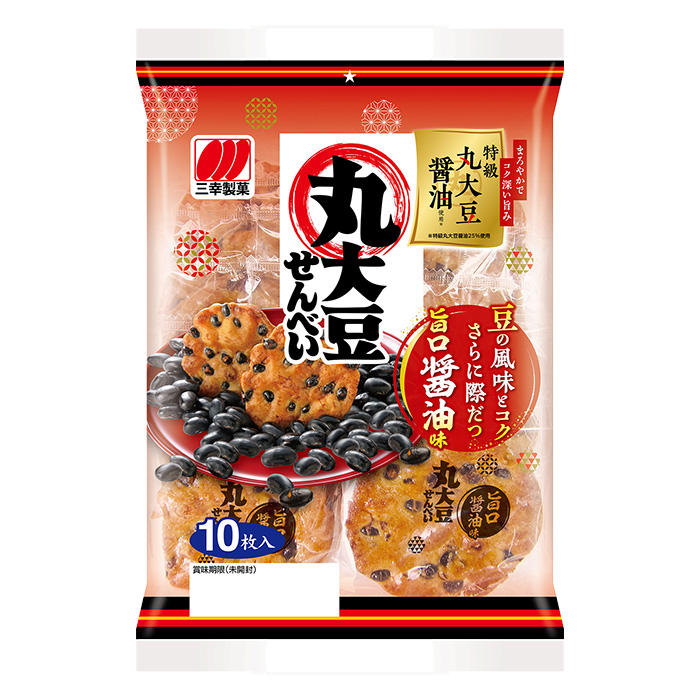 丸大豆せんべい 10枚 ｜ ミスターマックスオンラインストア