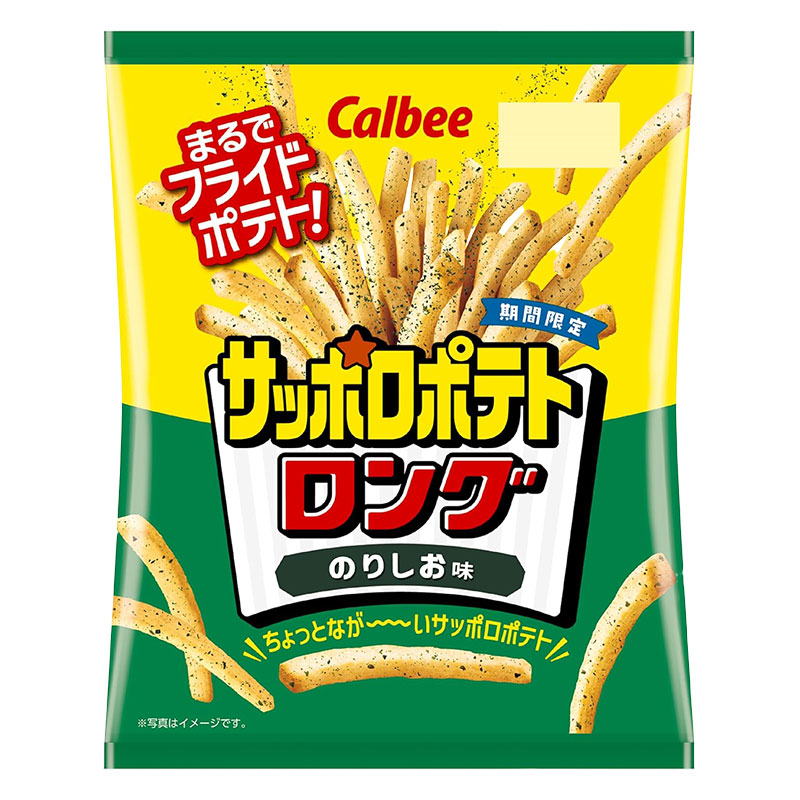 サッポロポテトロング のりしお味 54g ｜ ミスターマックスオンライン