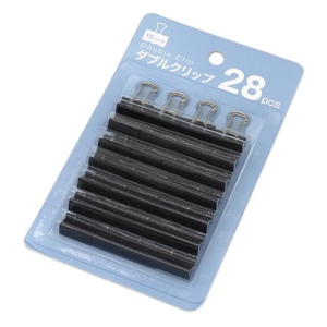 ダブルクリップ 15mm 28個入 ｜ ミスターマックスオンラインストア