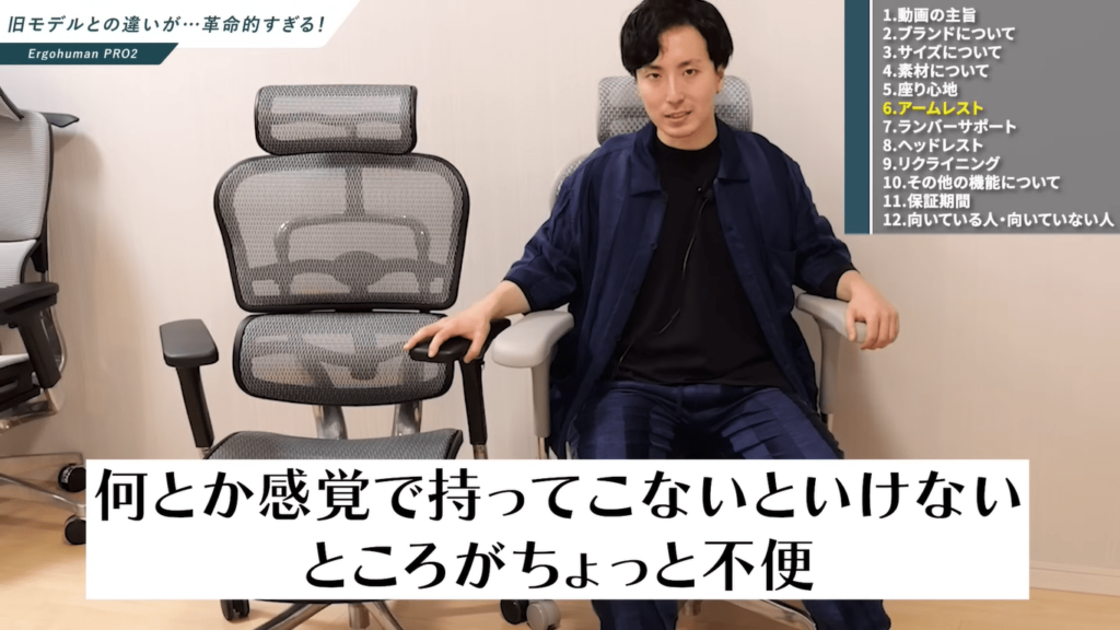 大進化】エルゴヒューマンプロ2の使用感を徹底レビュー！旧モデルとの