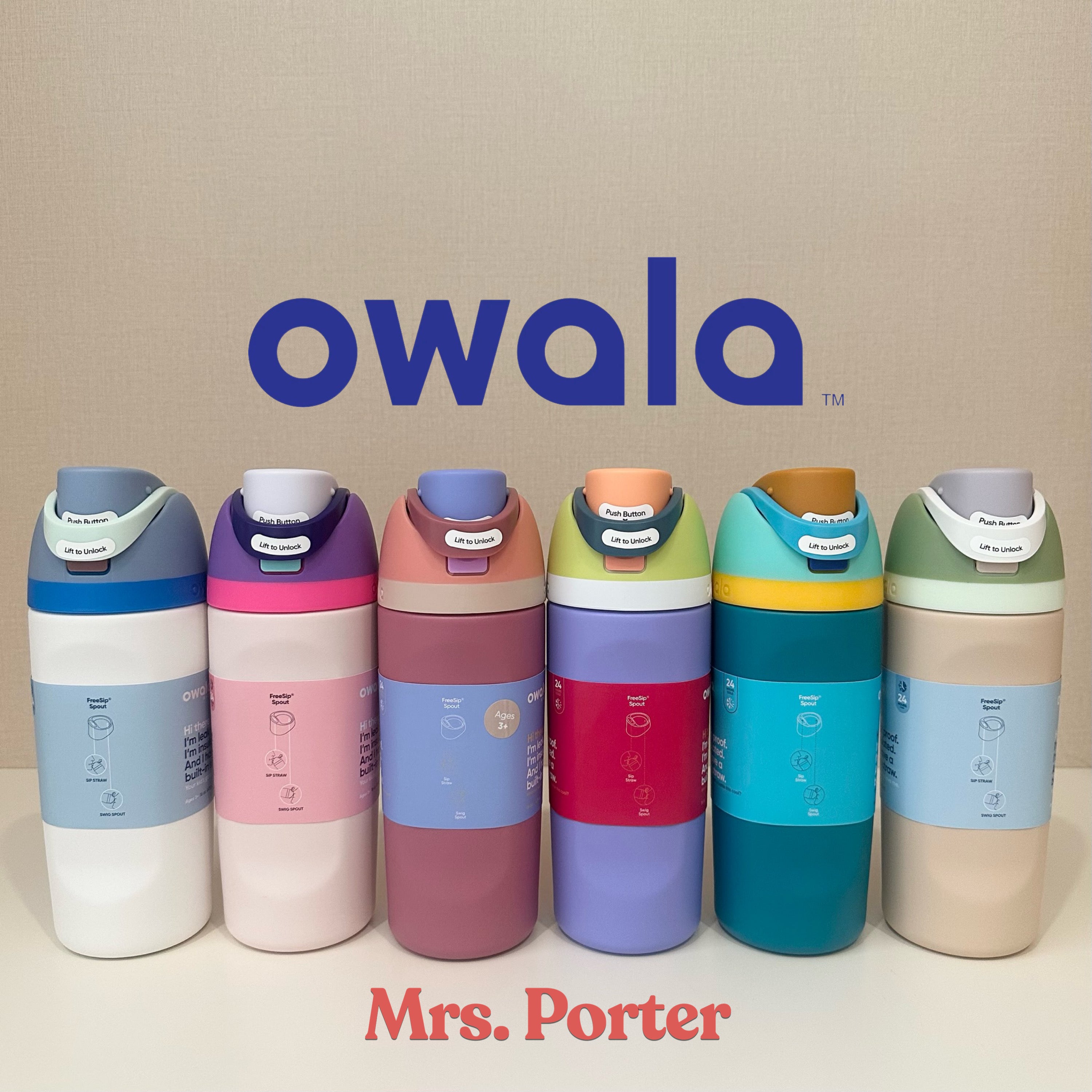 Owala Kids FreeSip 16oz (475ml) Insulated Stainless-Steel Water