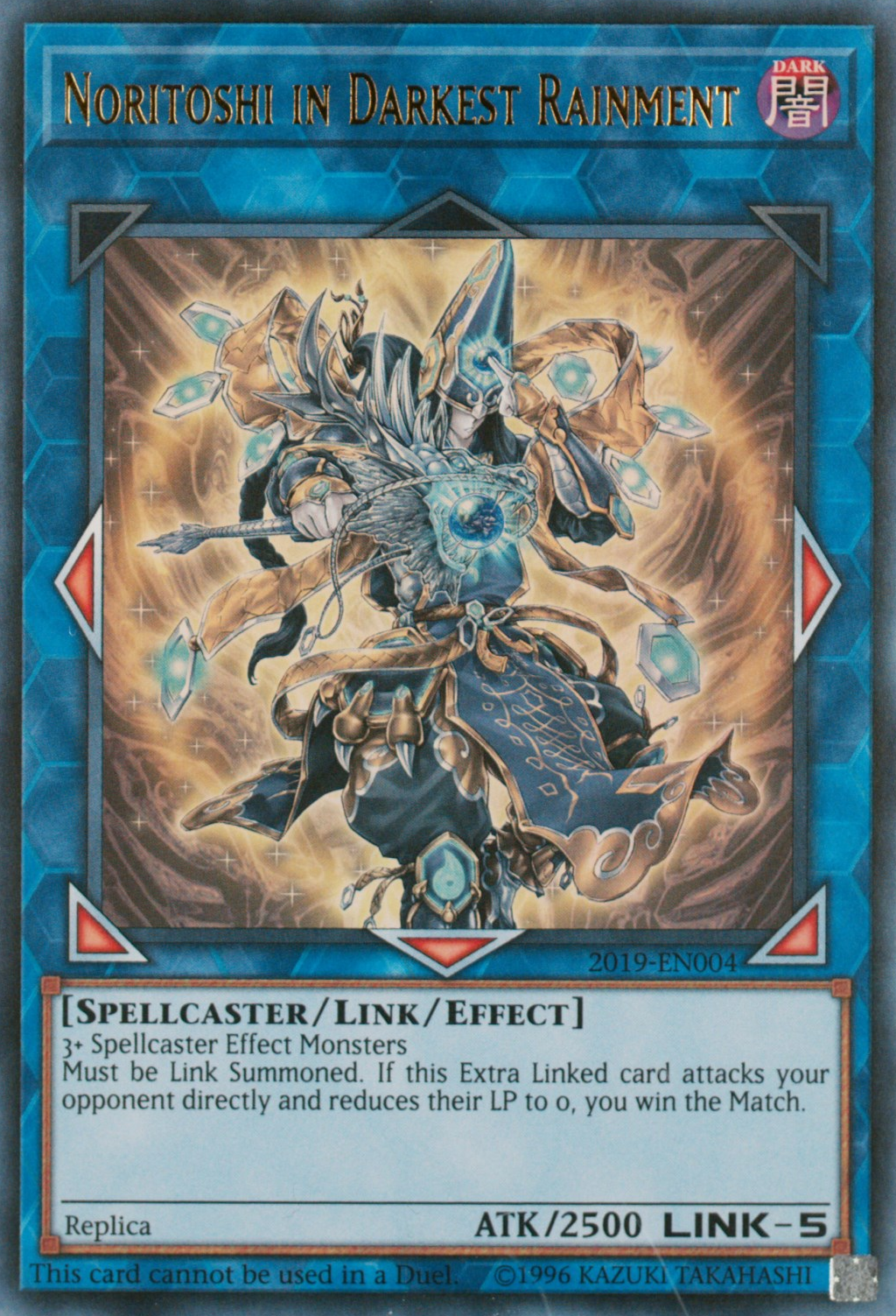 Noritoshi in Darkest Rainment - Yugipedia