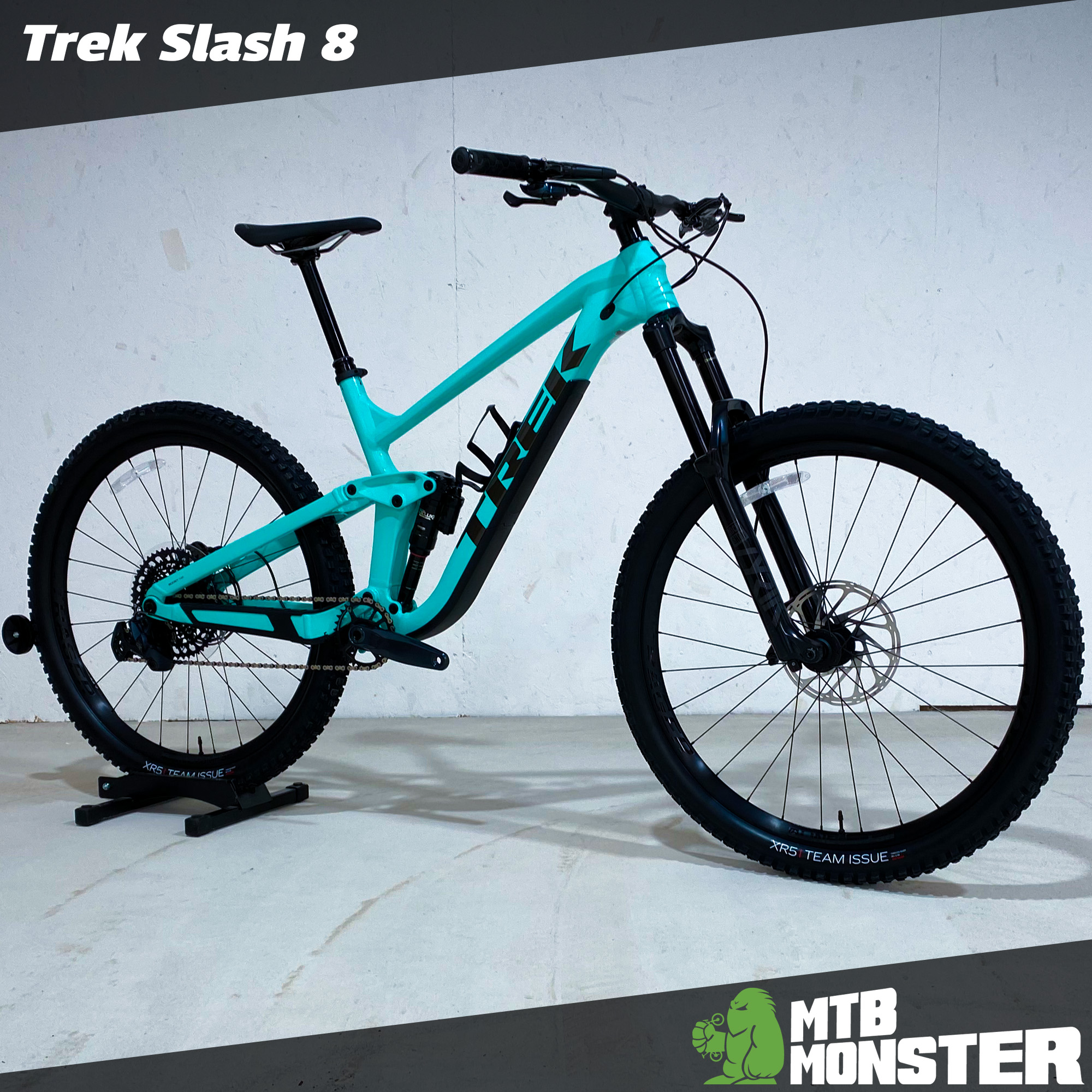 Trek Slash 8 2022 made for the descents