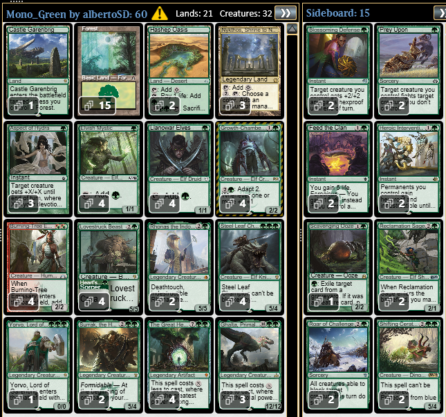 パイオニアの赤単、黒単、緑単解説！トップメタの採用カード ~デッキ