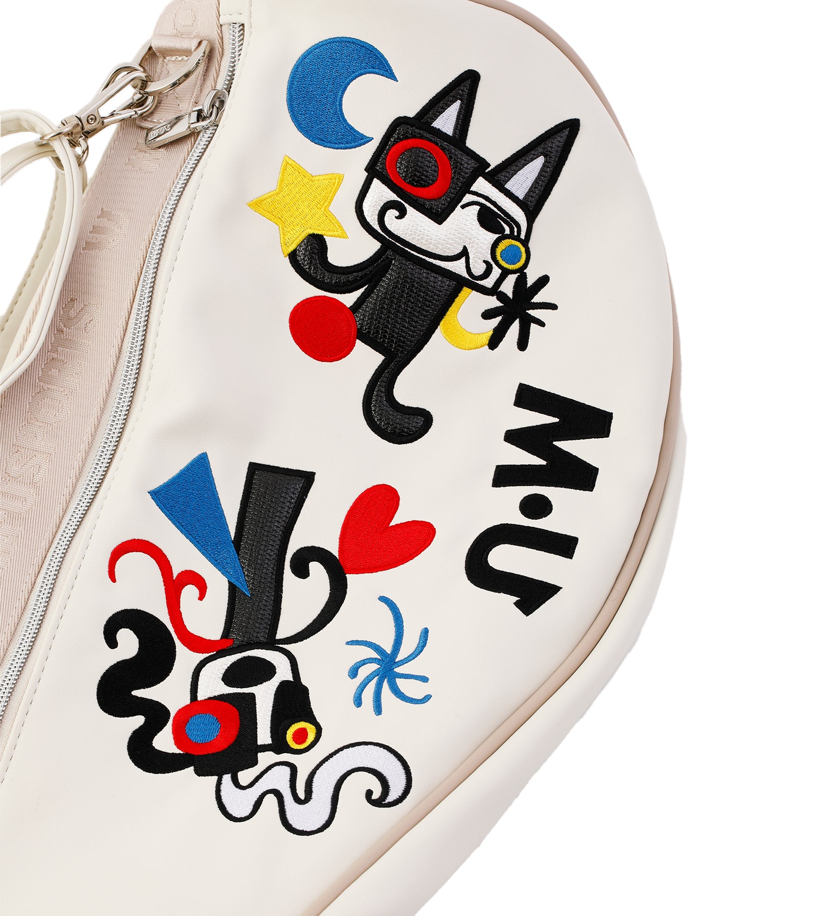 ポップアートカラフルパッチワーク刺繍4WAYクラブケース – M・U SPORTS