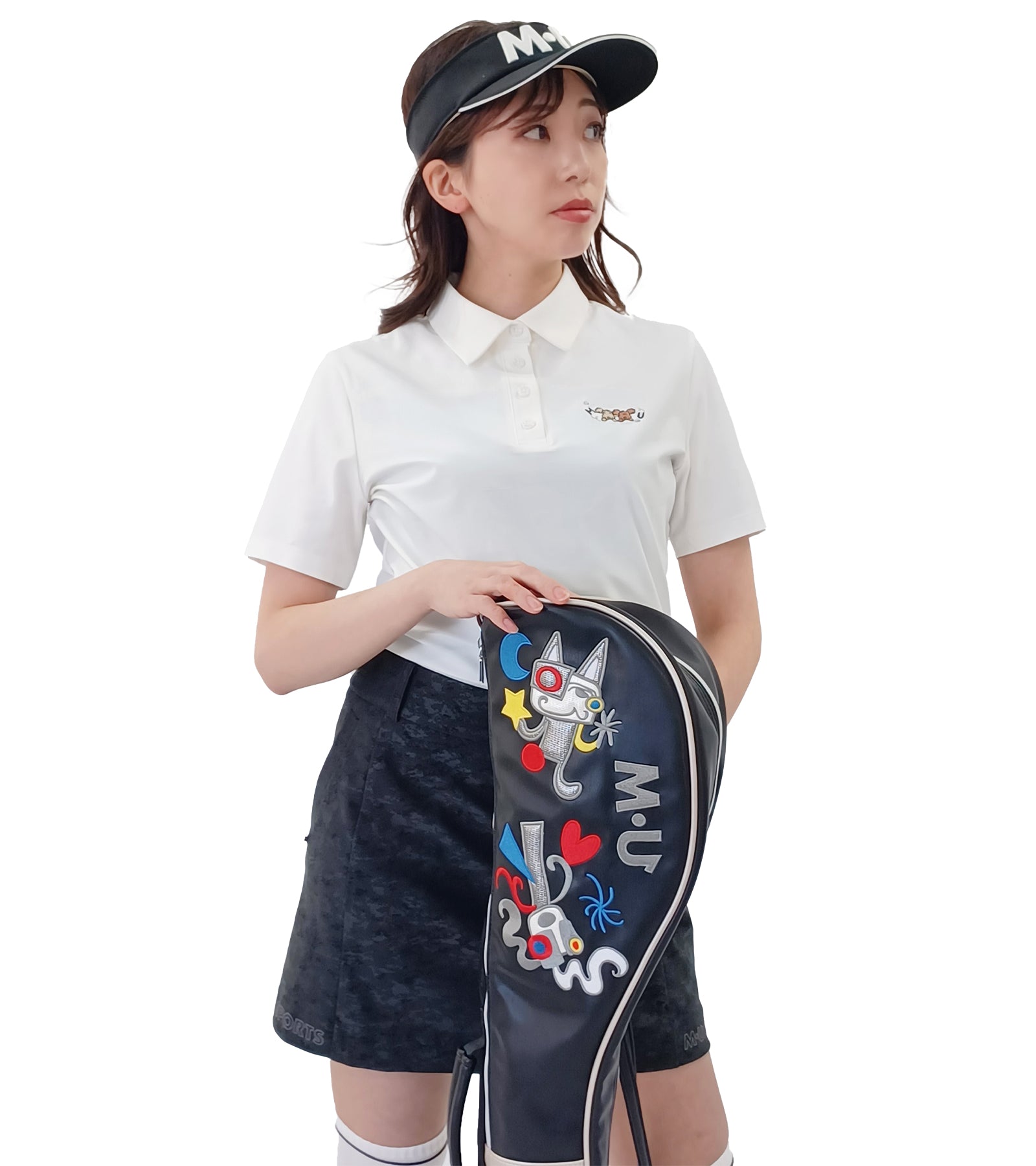 ポップアートカラフルパッチワーク刺繍4WAYクラブケース – M・U SPORTS