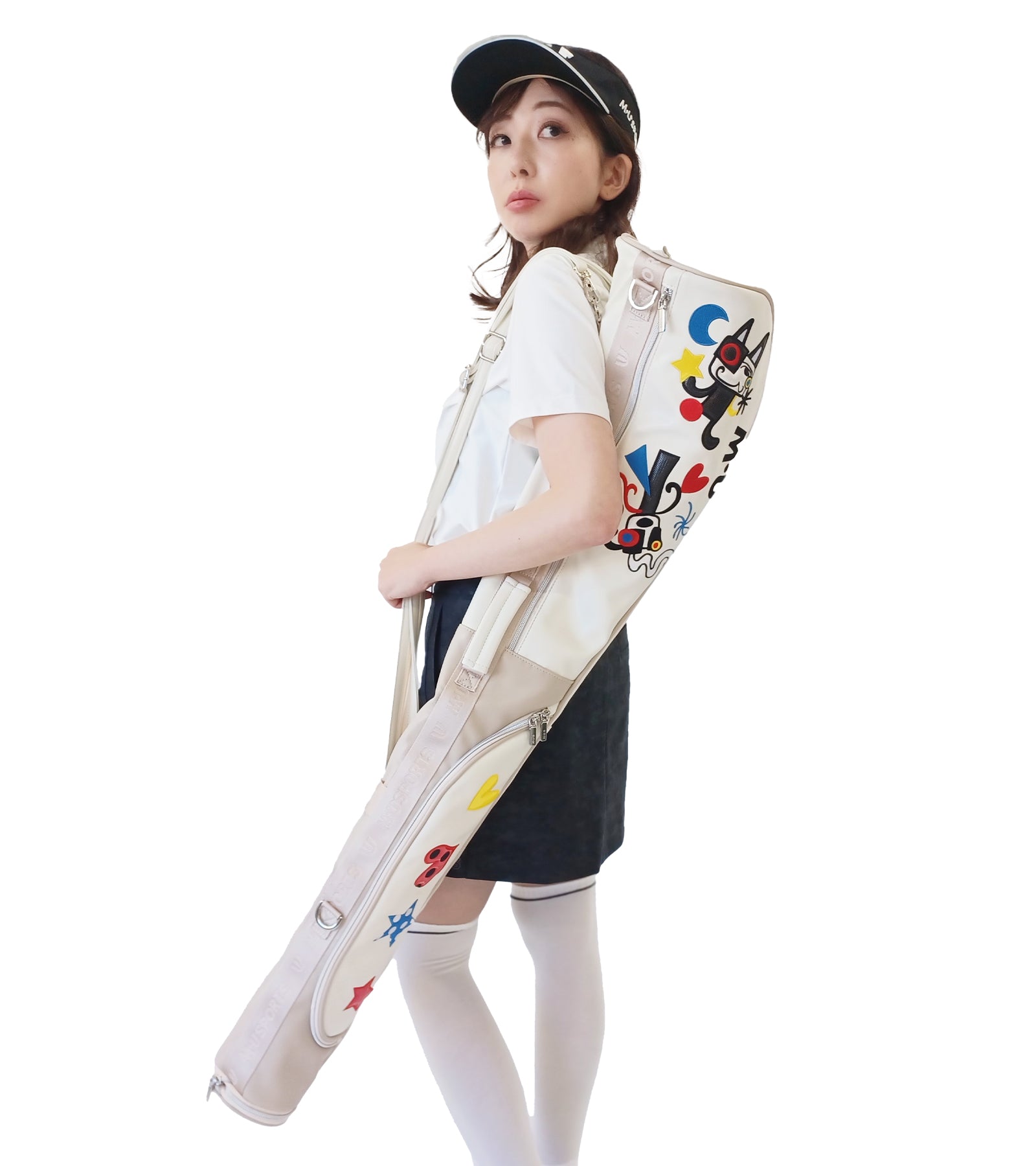 ポップアートカラフルパッチワーク刺繍4WAYクラブケース – M・U SPORTS