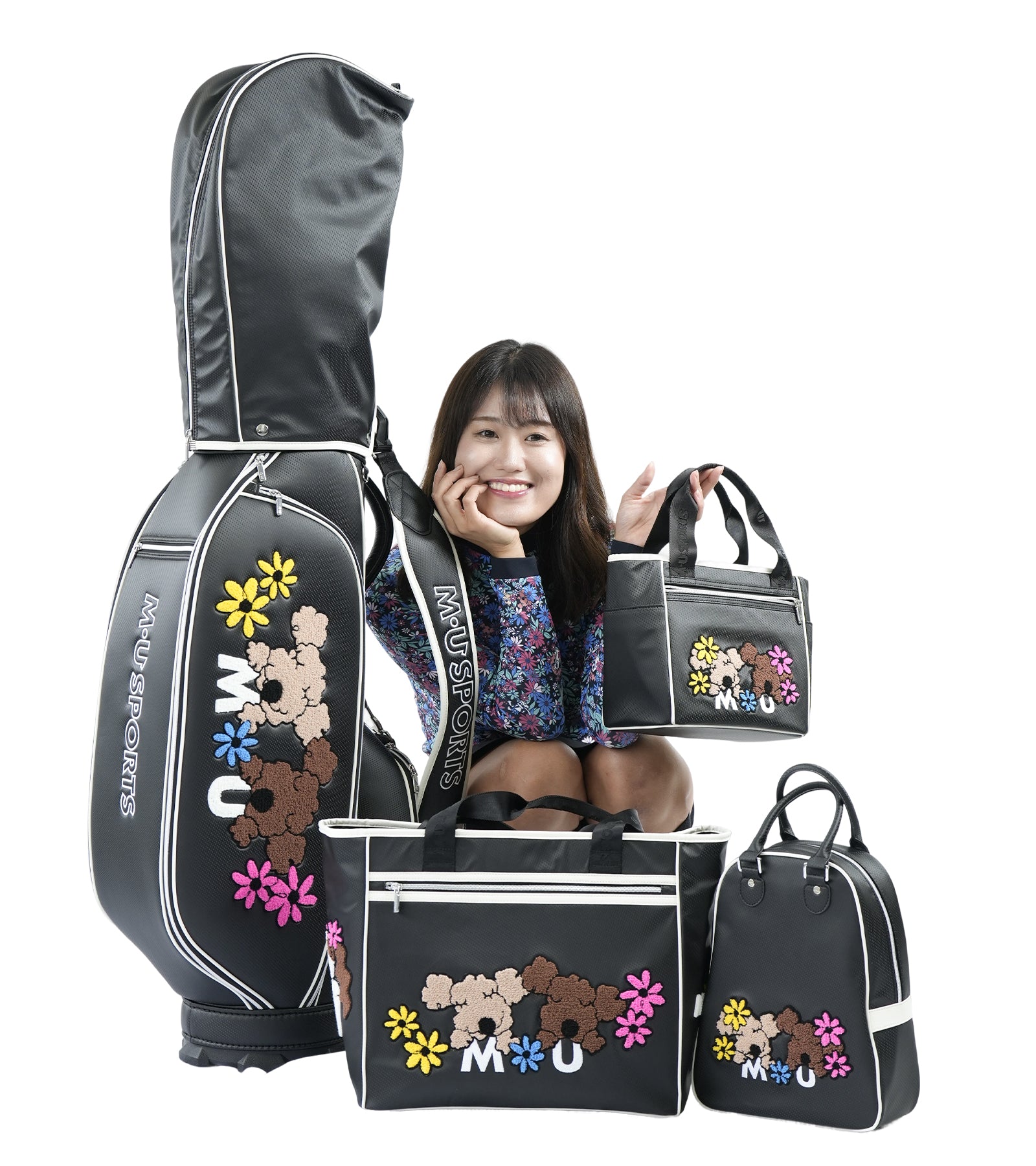 MUキャラクター立体サガラ刺繍キャディバック – M・U SPORTS ONLINE SHOP