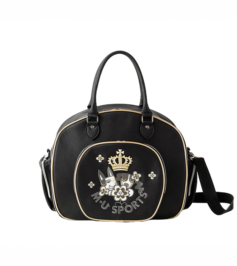 MUスポーツ ミエコウエサコ ゴルフ用 ボストンバッグ パテント