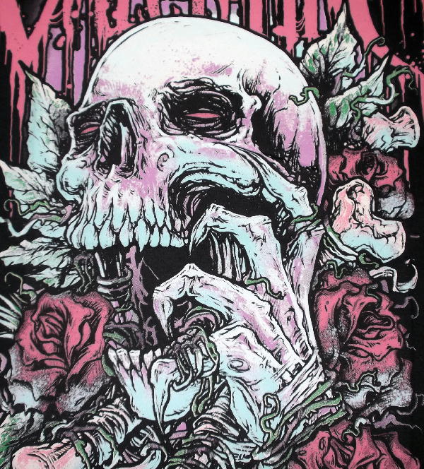 BFMV ブレッド・フォー・マイ・バレンタイン サイン入り ドラムヘッド