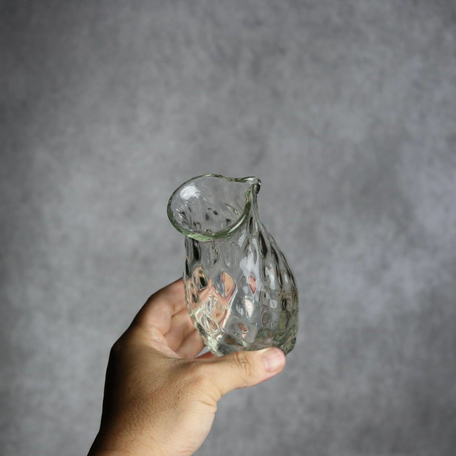 みなも徳利 クリア 琉球ガラス ガラス工房清天｜ガラス工房 清天