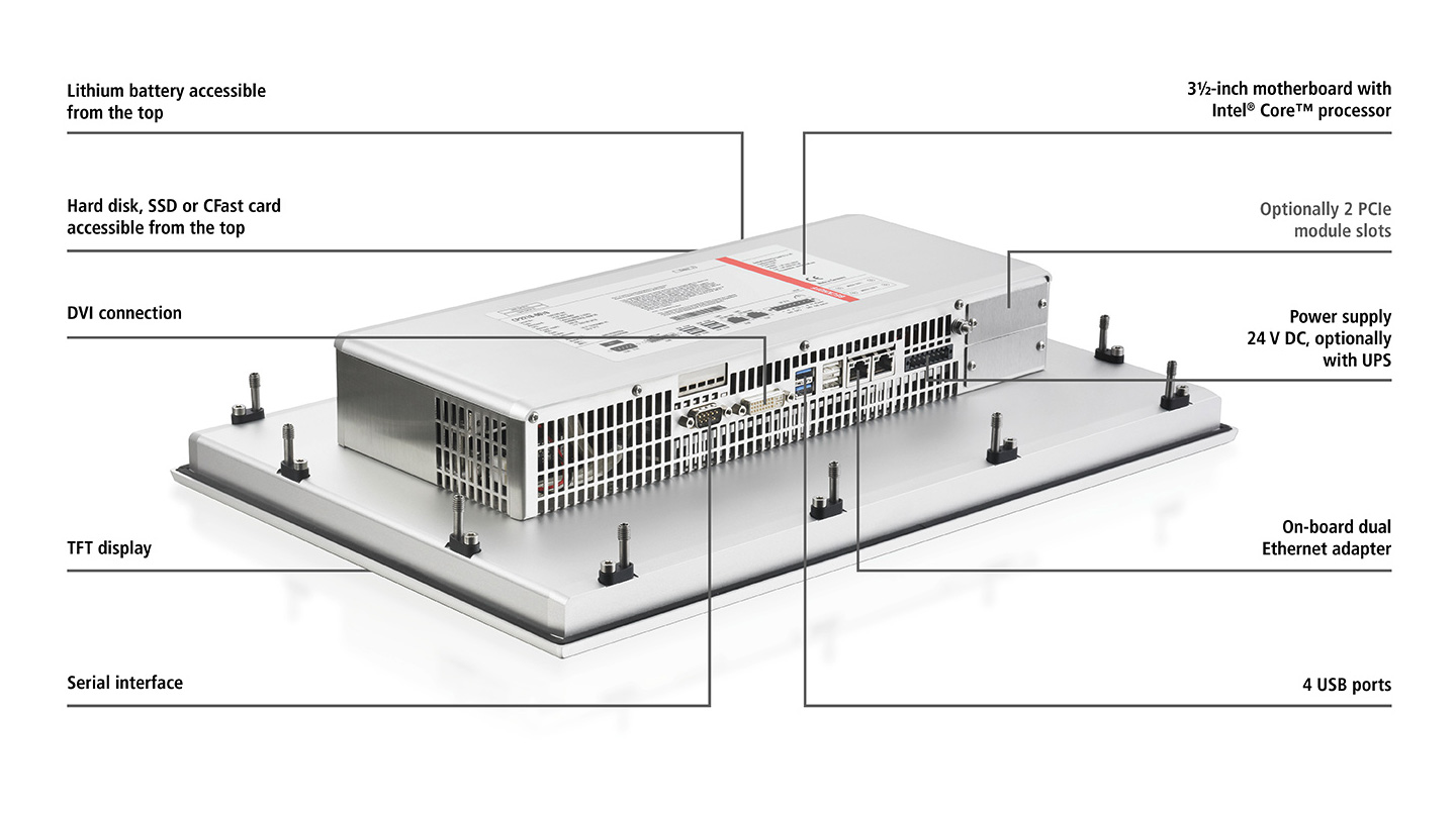 CP22xx | Multi-touch built-in Panel PC | Beckhoff USA