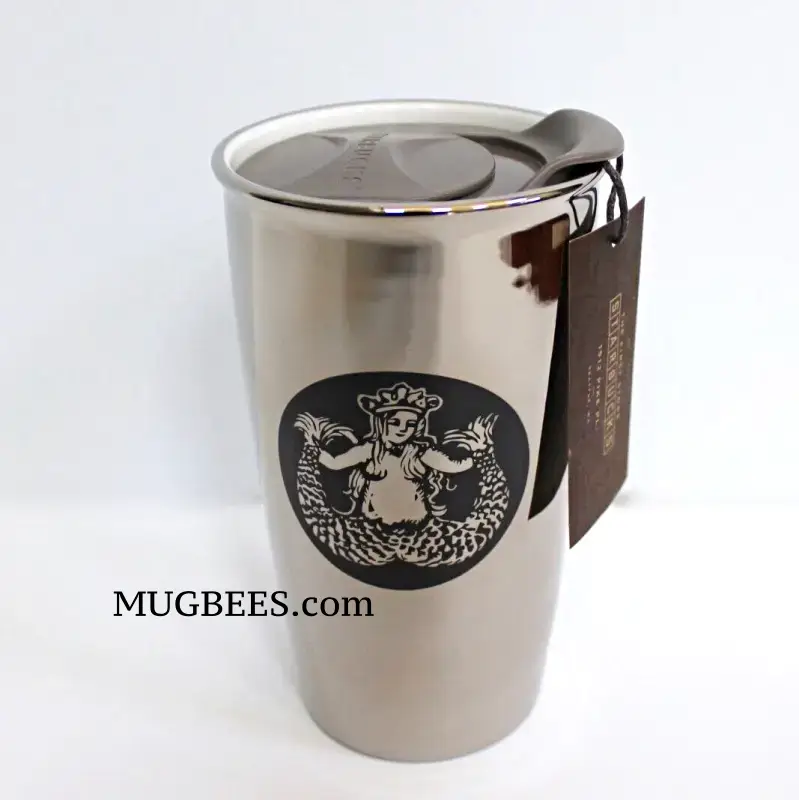 Starbucks First Store Pike Place Siren Mermaid Ceramic Tumbler