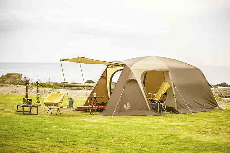 ティエラ リンド】オガワ最高峰のツールームテントのミニ版は親子3人