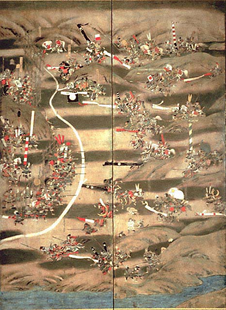 長篠合戦図屏風