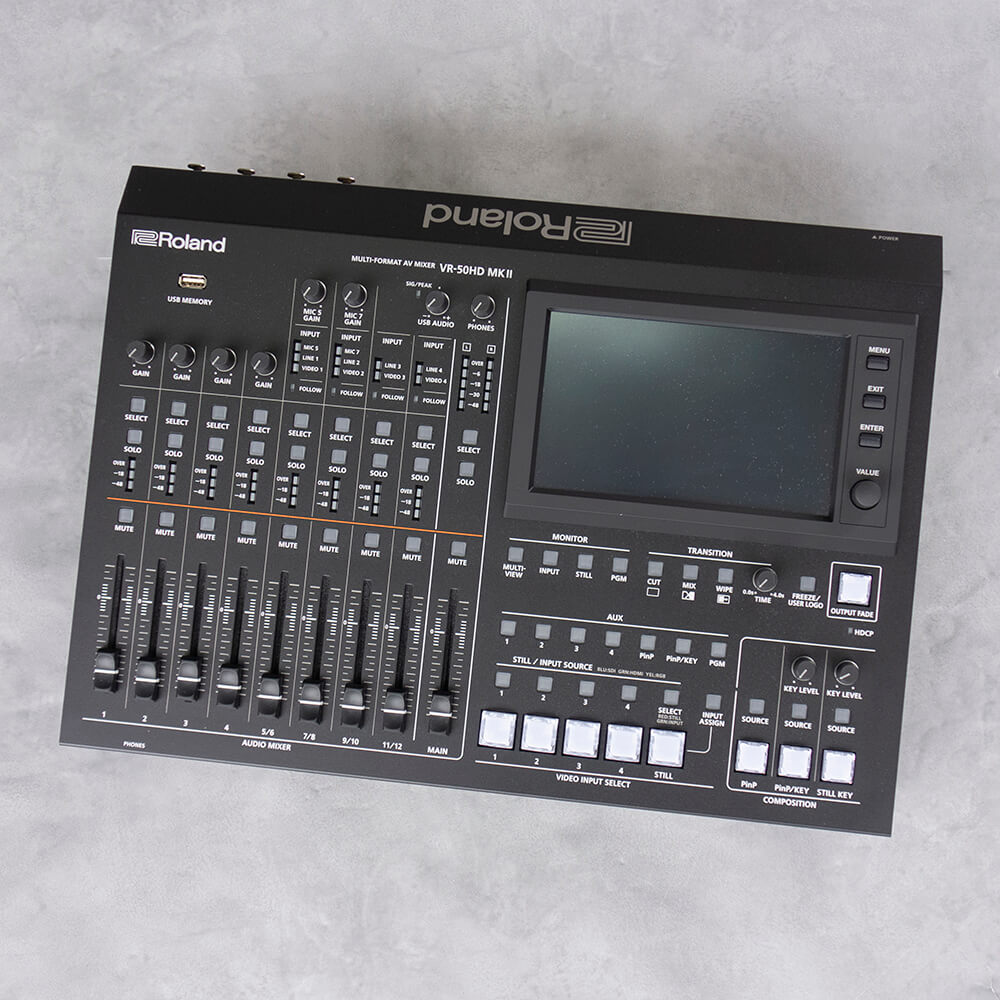 Roland VR-50HD MKII MULTI-FORMAT AV MIXER｜ミュージックランドKEY