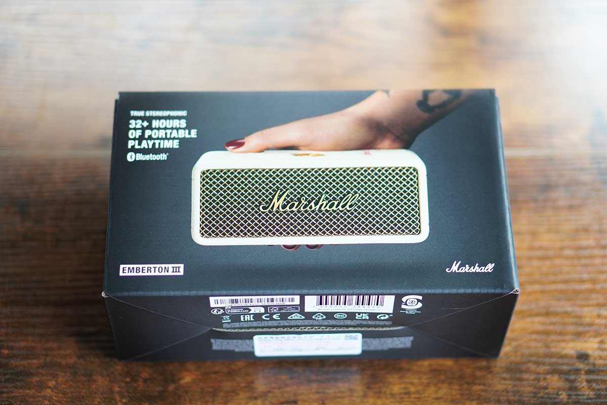 Marshall 「EMBERTON 3（III）」をレビュー｜偽物が出回るほど人気