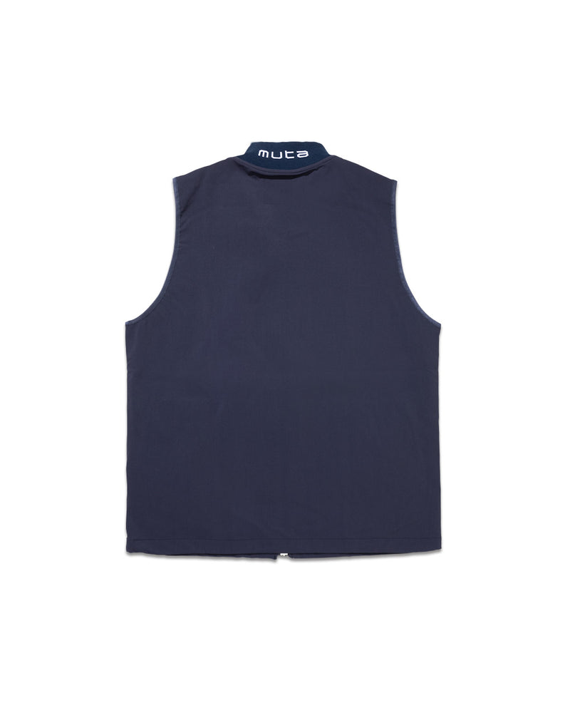 ストレッチナイロン ジップベスト [全5色] – muta Online Store